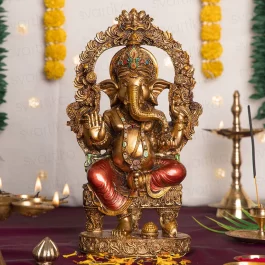 Rustic Ganesha Antique Idol